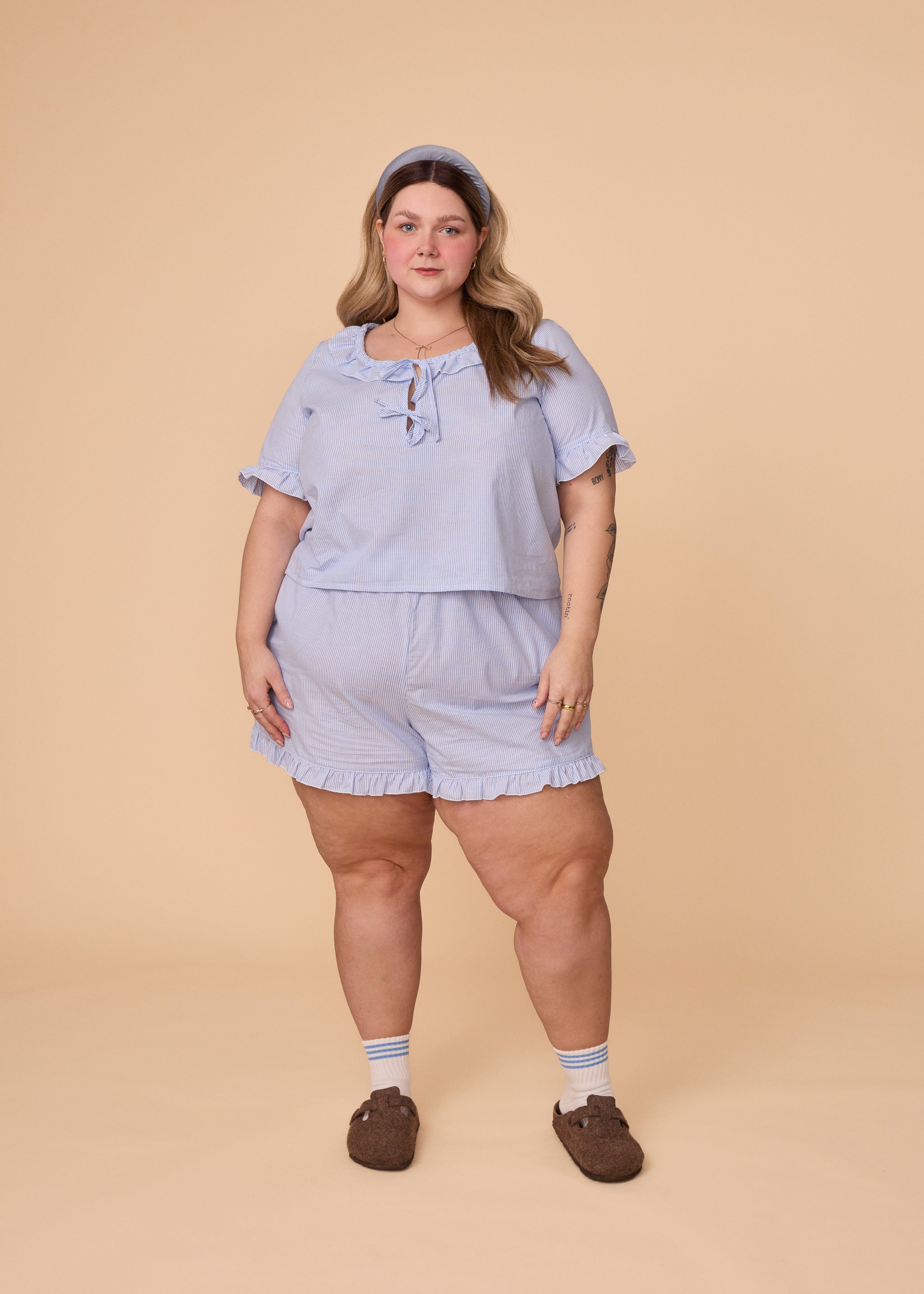 Lillooet Ruffle Shorts – Nettle's Tale