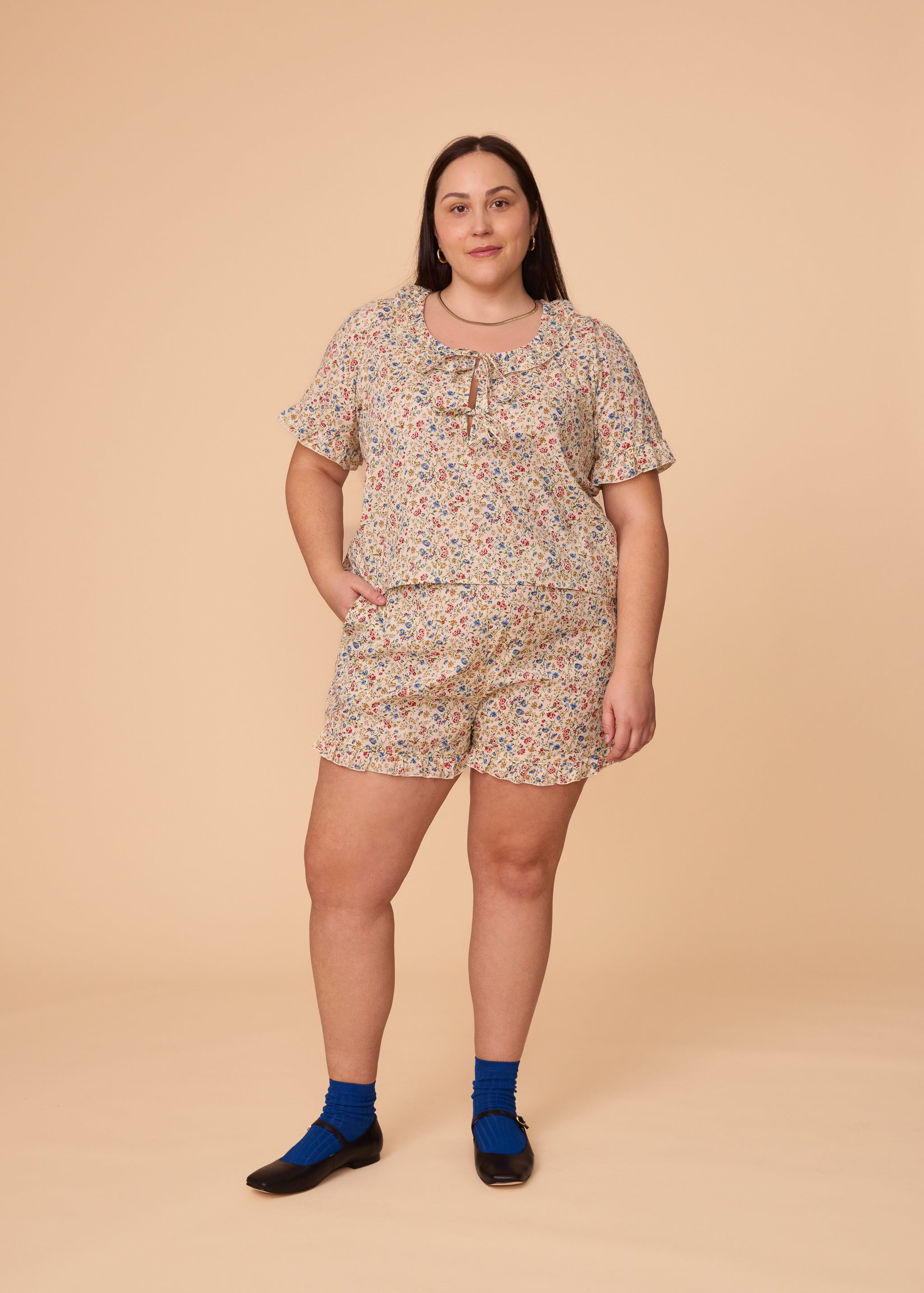 Lillooet Ruffle Shorts – Nettle's Tale