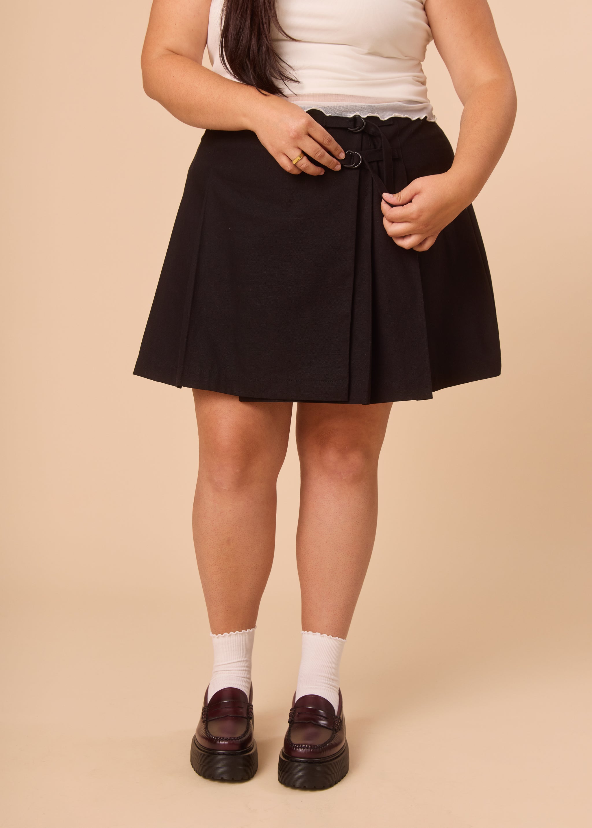 Keats Pleated Mini Skirt – Nettle's Tale